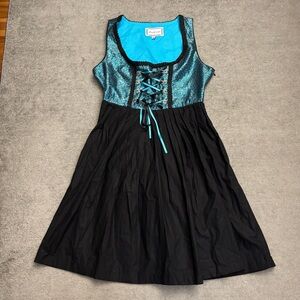 Drindl Ocktoberfest Octoberfest German Austrian Corset Dress Costume Dress Up